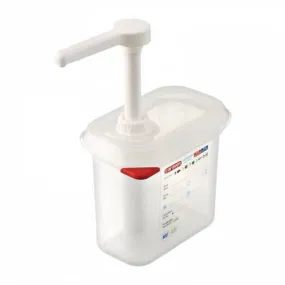 Distributeurs de Sauce GN19 Transparent 1,5L - Araven
