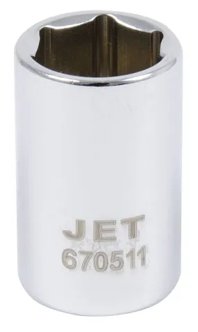 Jet 670504 Douille 5mm x 6 pans courte à prise 1/4"