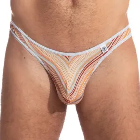 Rayures Orange - String Bikini - L'Homme Invisible : vente strings ...