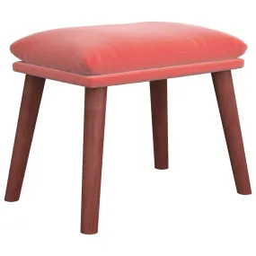 vidaXL Repose-pied Rose 45x29,5x35 cm Velours | vidaxl-fr